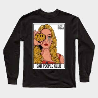 Sad People Club Long Sleeve T-Shirt